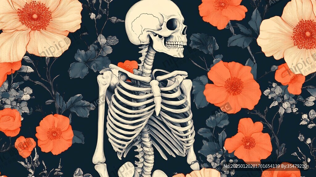 骨碎补插画