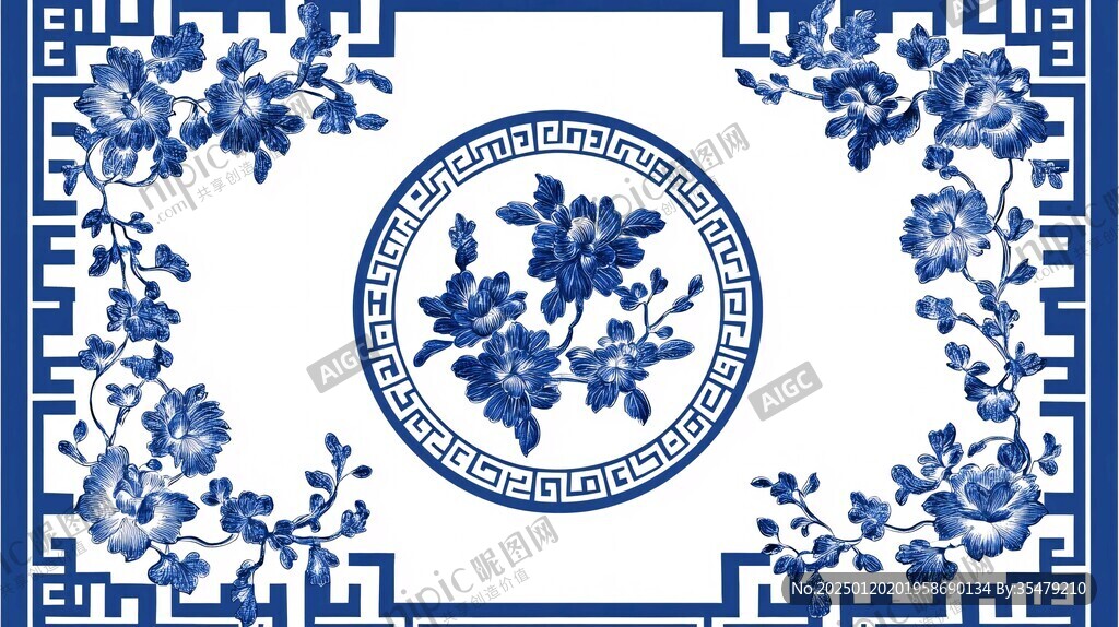青花设计