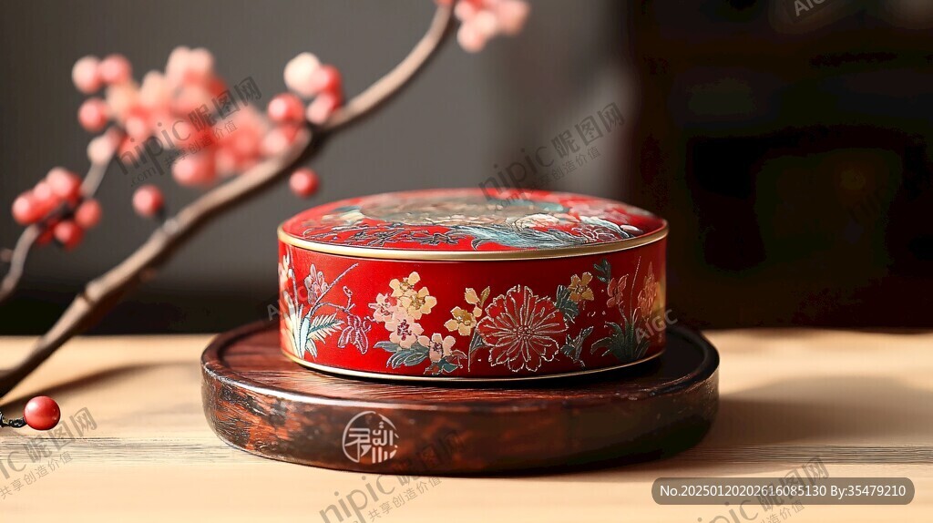 漆器圆盒