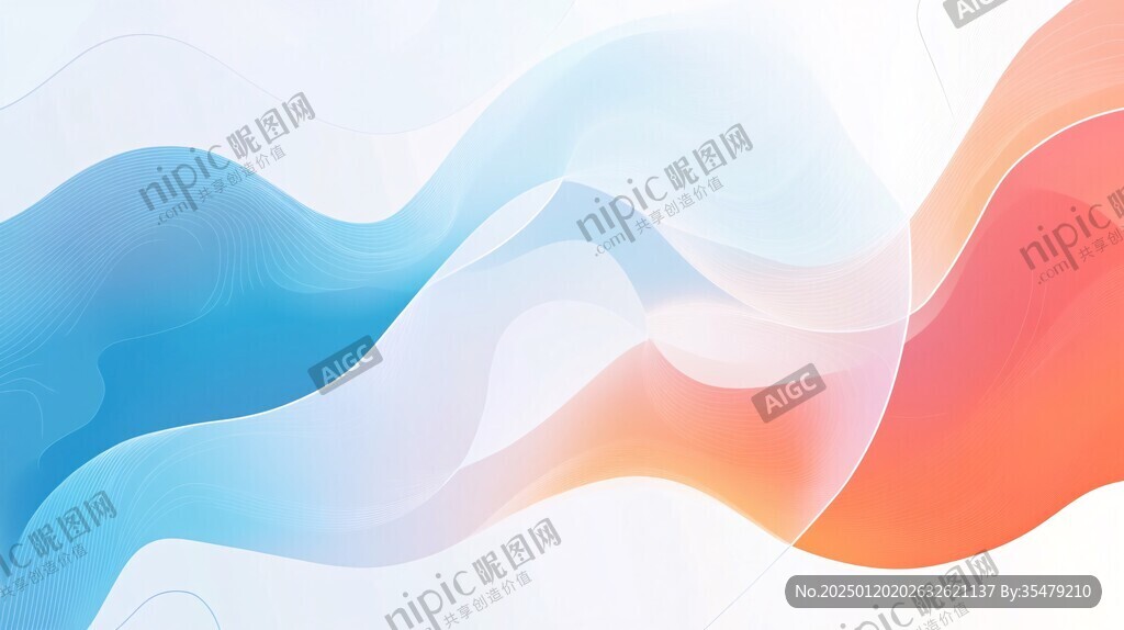 高清渐变线条