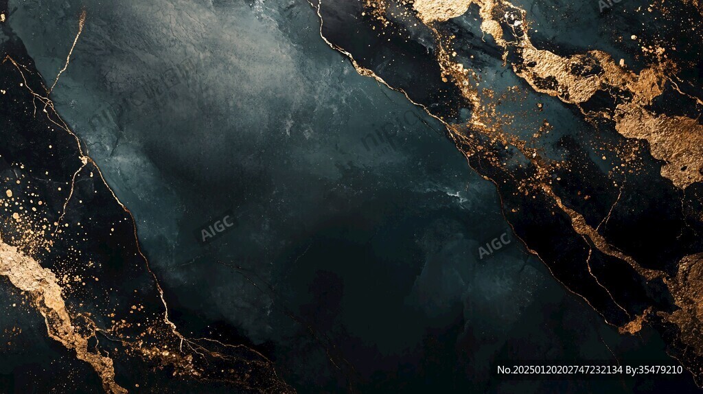 黑金大理石背景