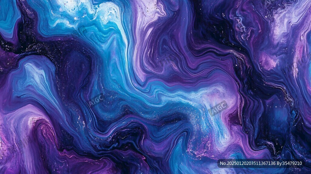 抽象流体画