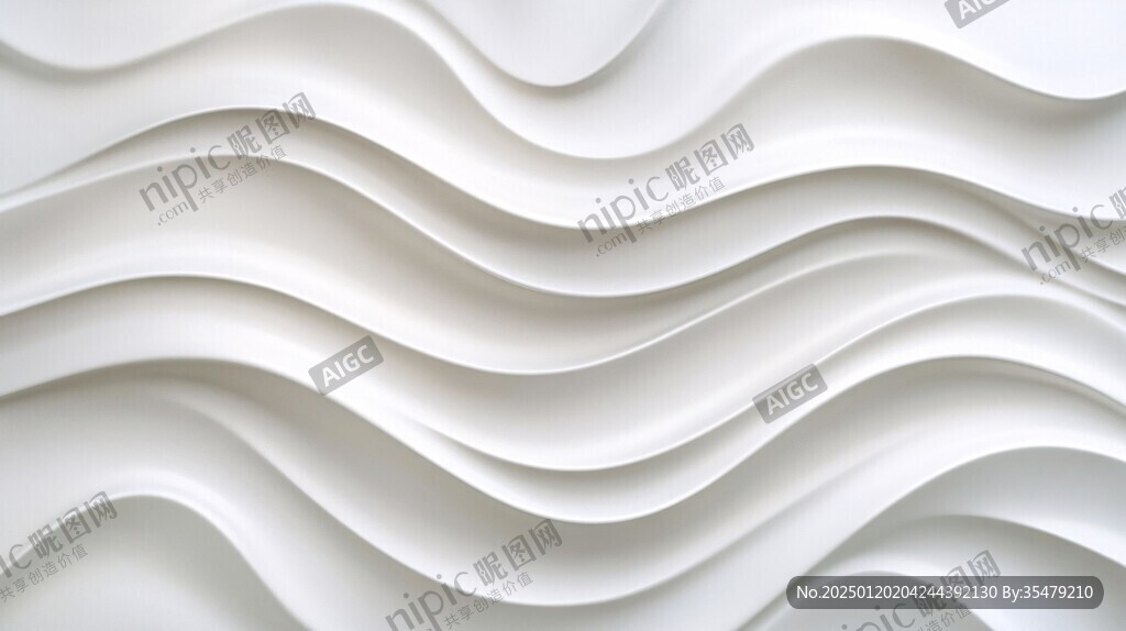 波浪立体纹理