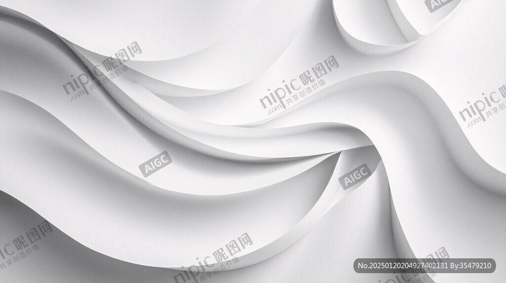 浅色系立体剪裁背景