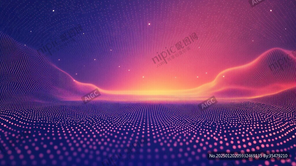 科技风渐变背景