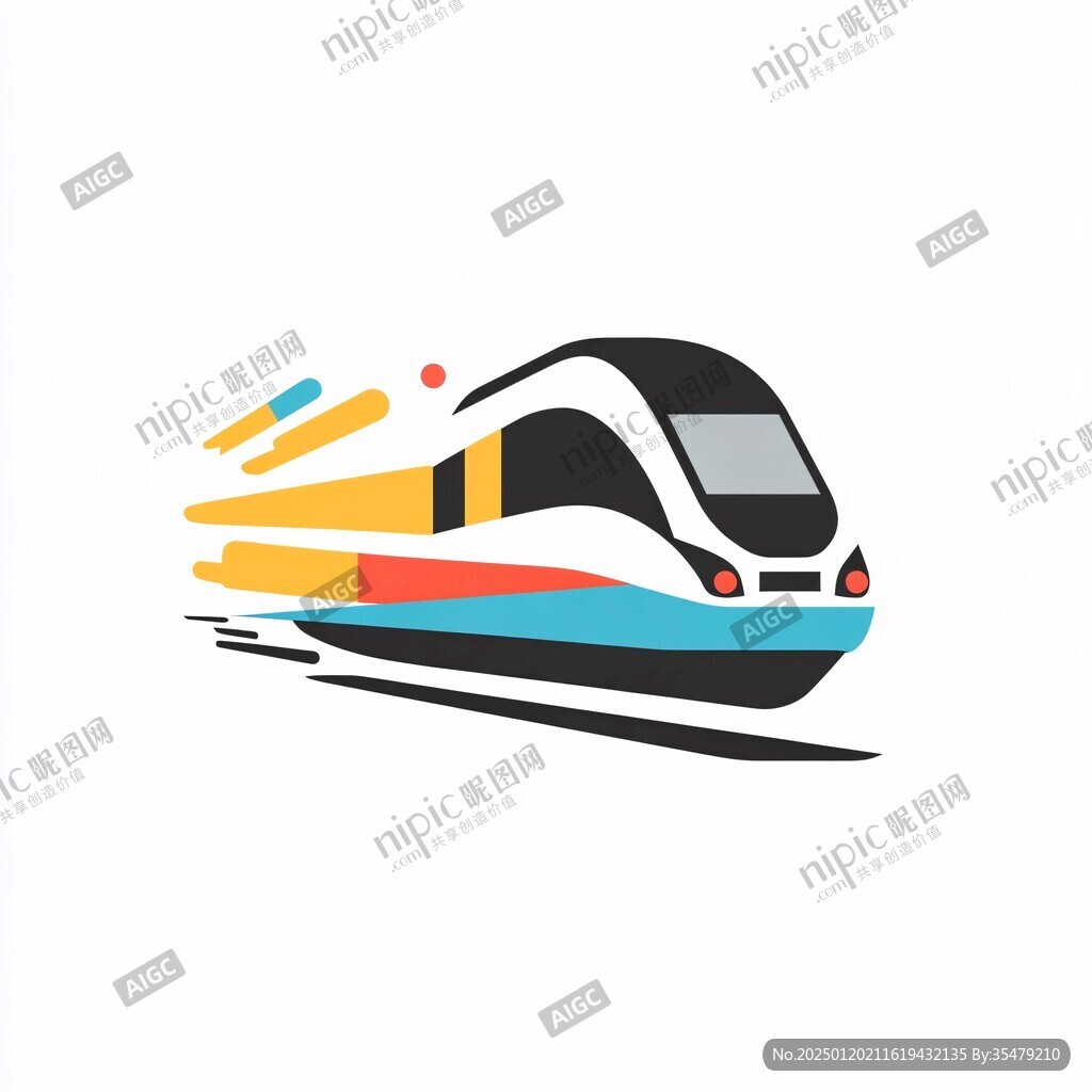 火车高铁轻轨logo