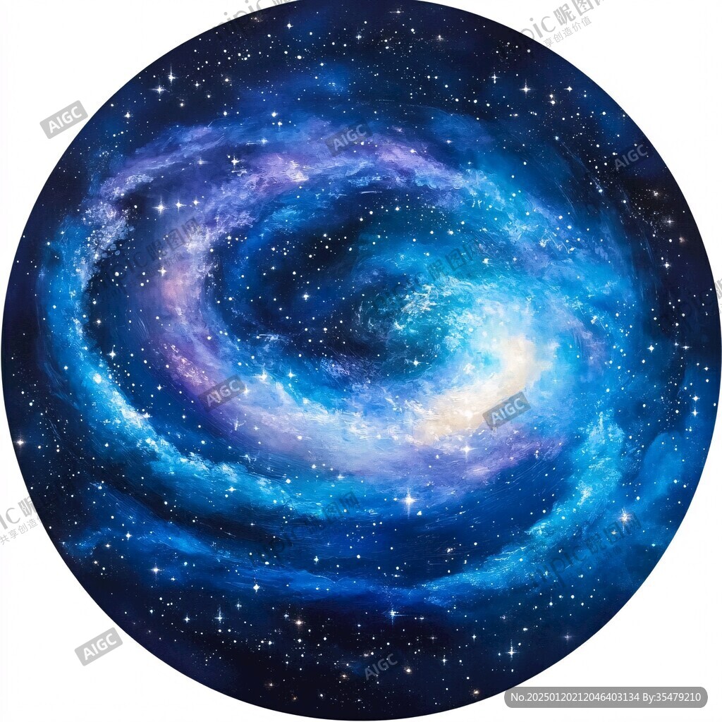 银河立体画