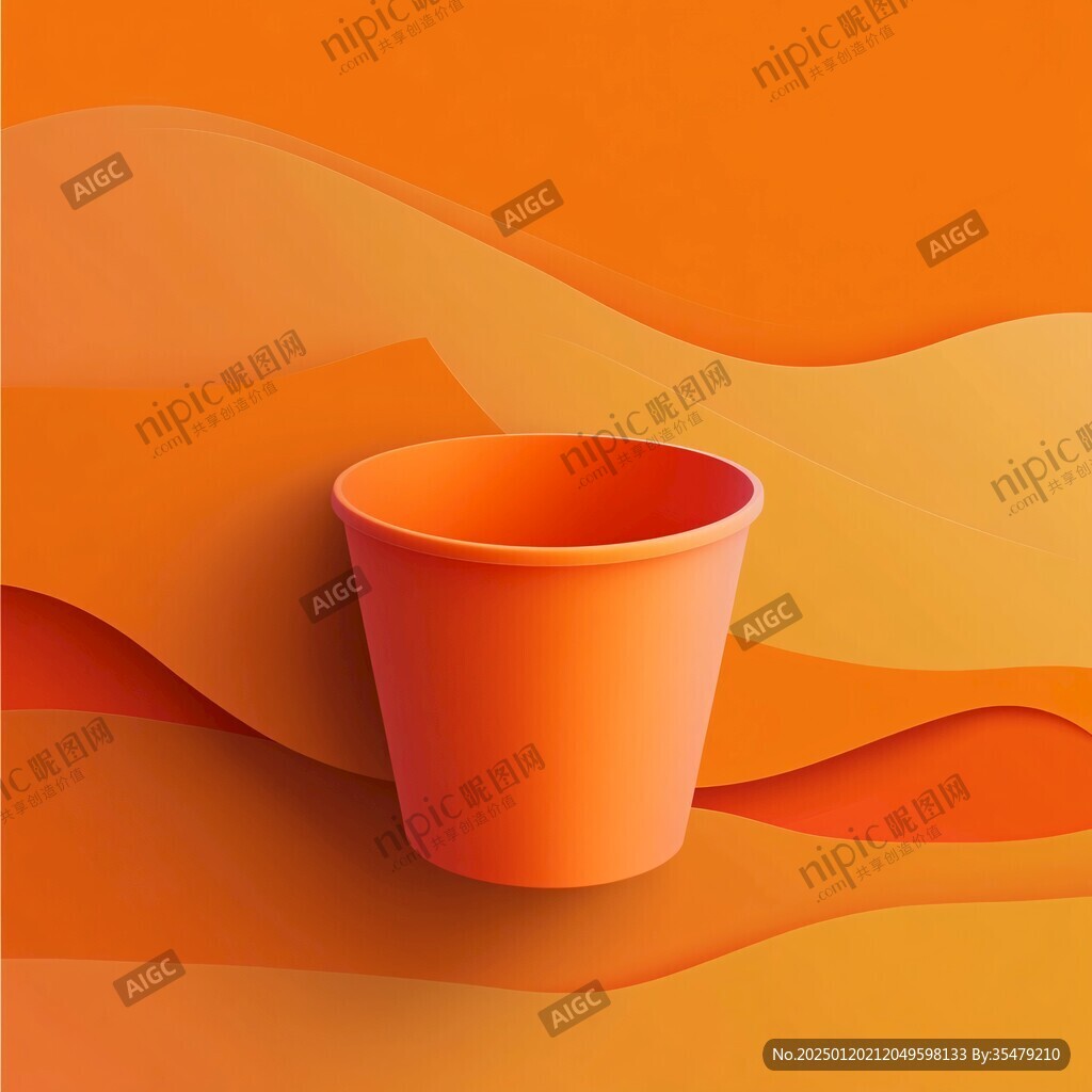 橙色渐变画面
