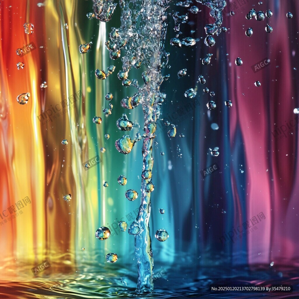 彩虹水