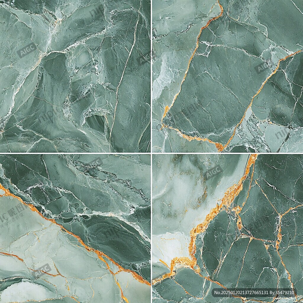 高清绿蓝大理石纹石材