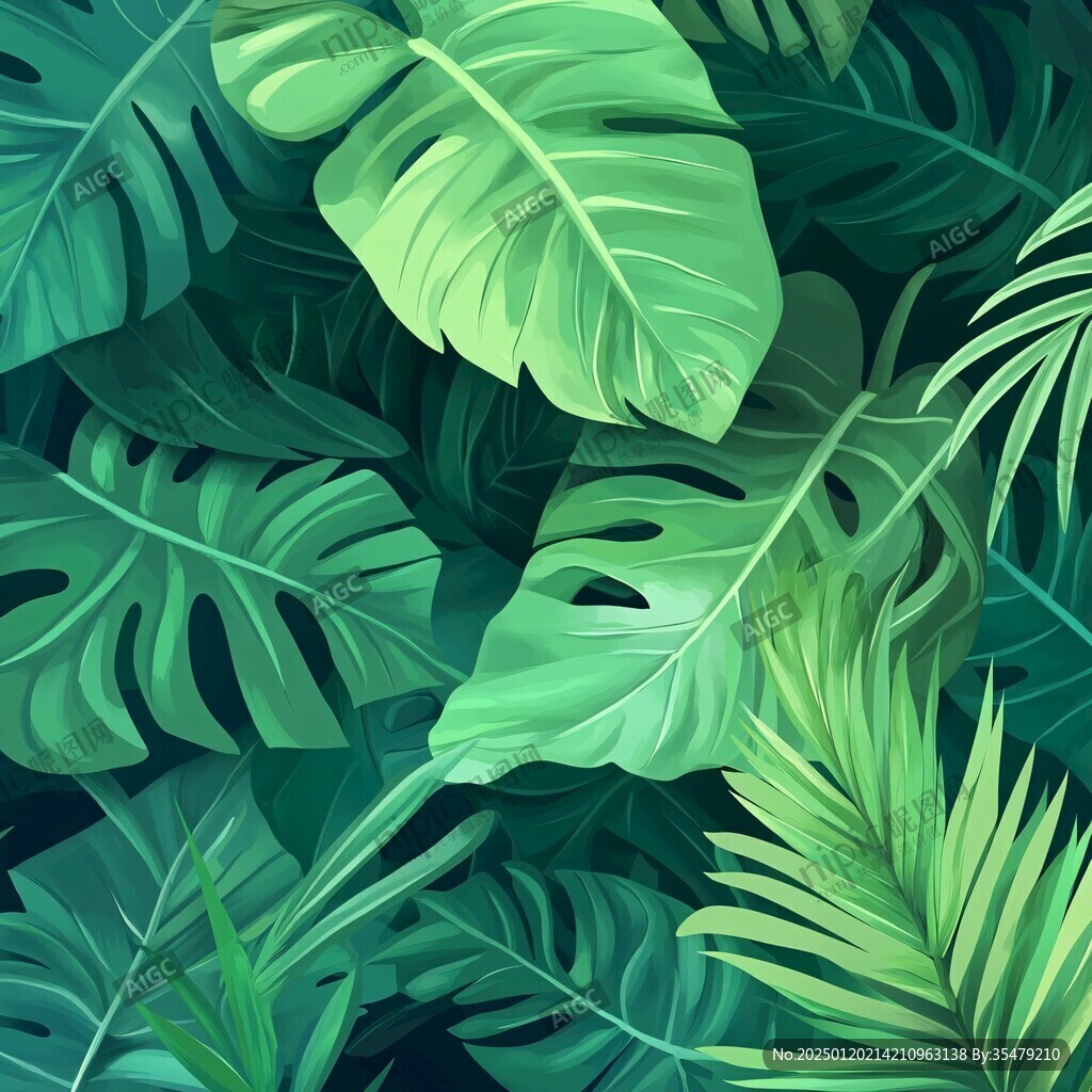 热带雨林插画