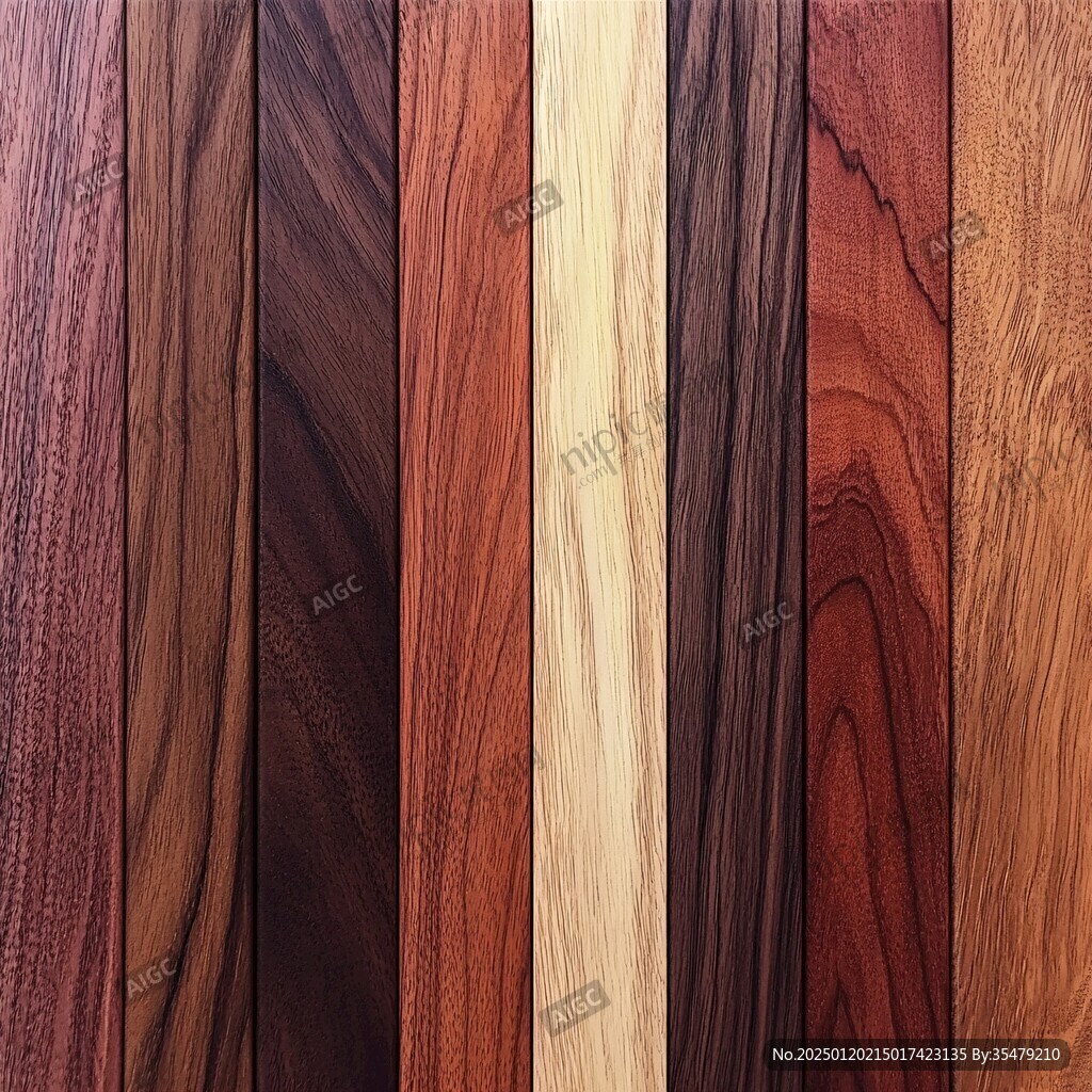 多种颜色木板木材