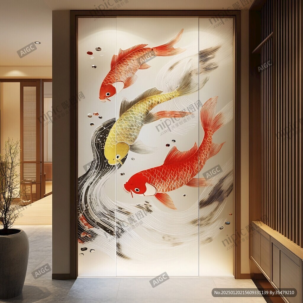 年年有余隔断