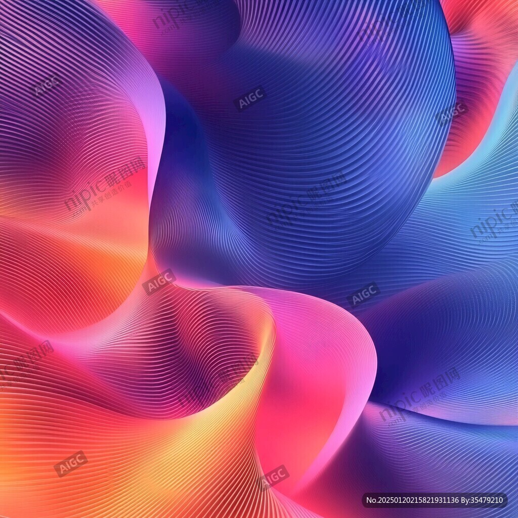 立体感酷炫渐变背景