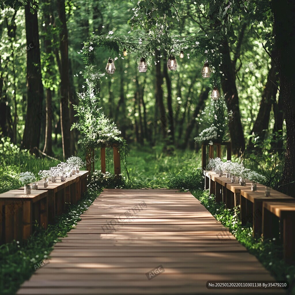 森系主题场景