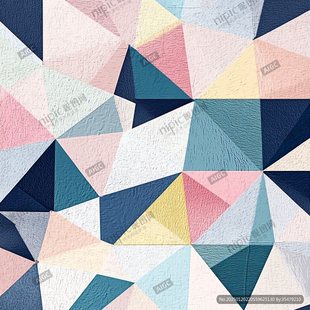 简洁大气拼色纹理