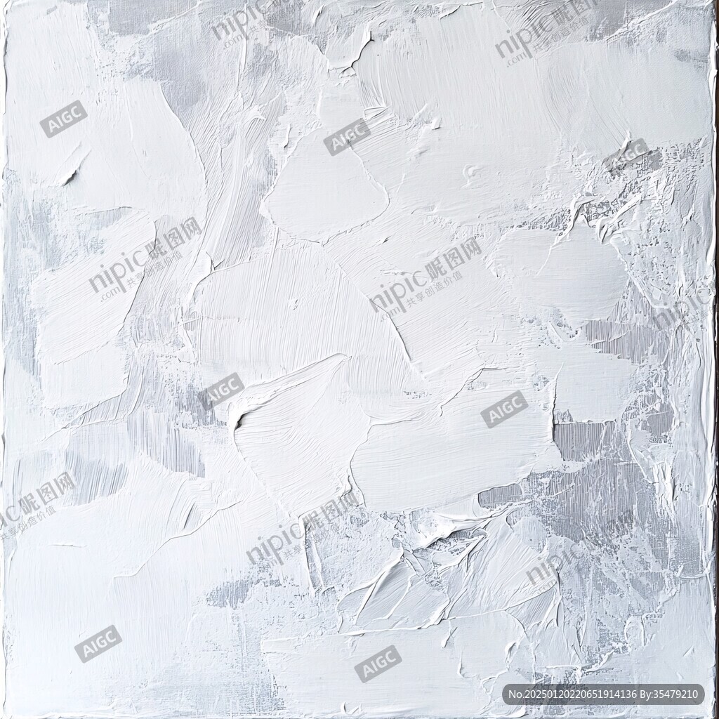 白蓝抽象画
