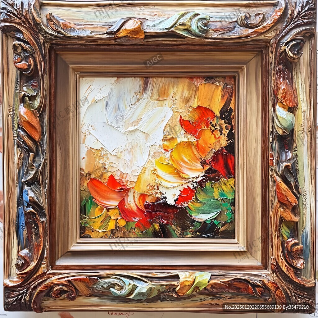 立体高端油画