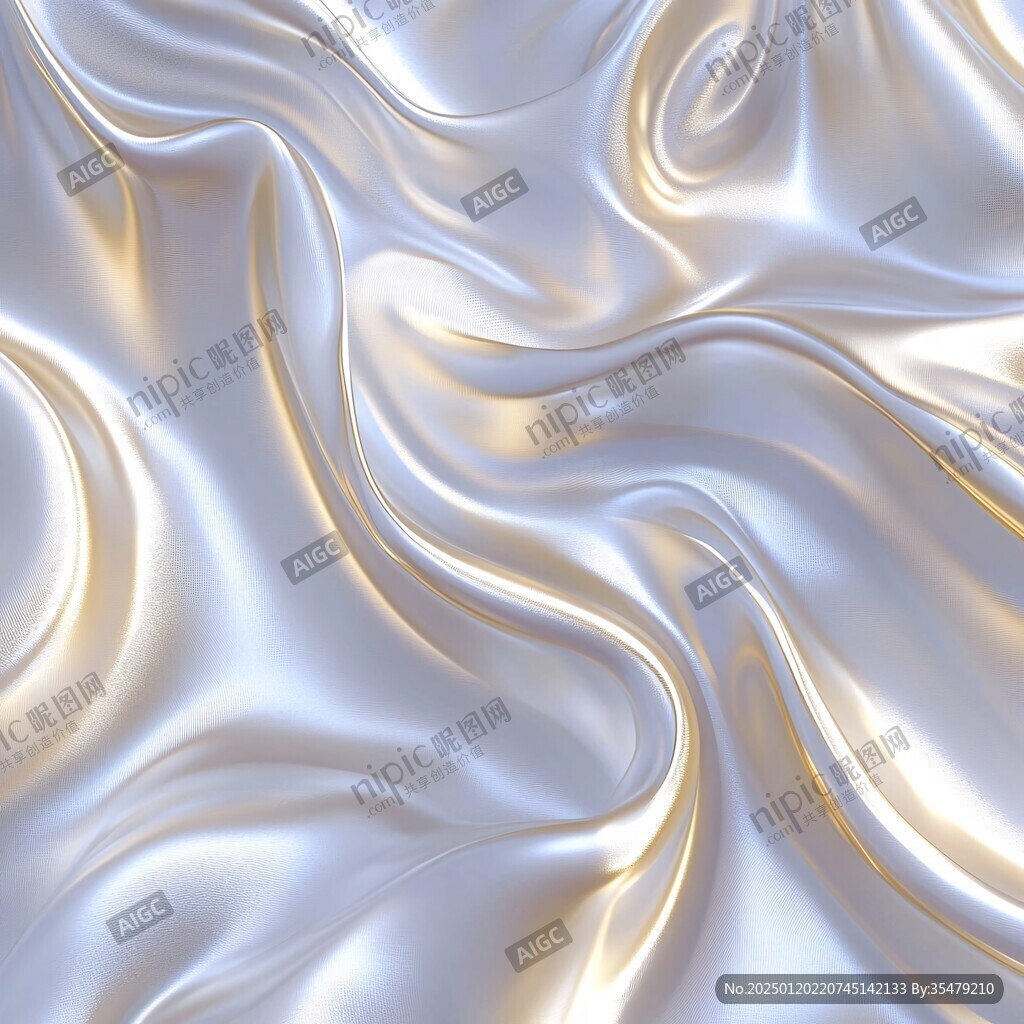 金色抽象流体纹理背景