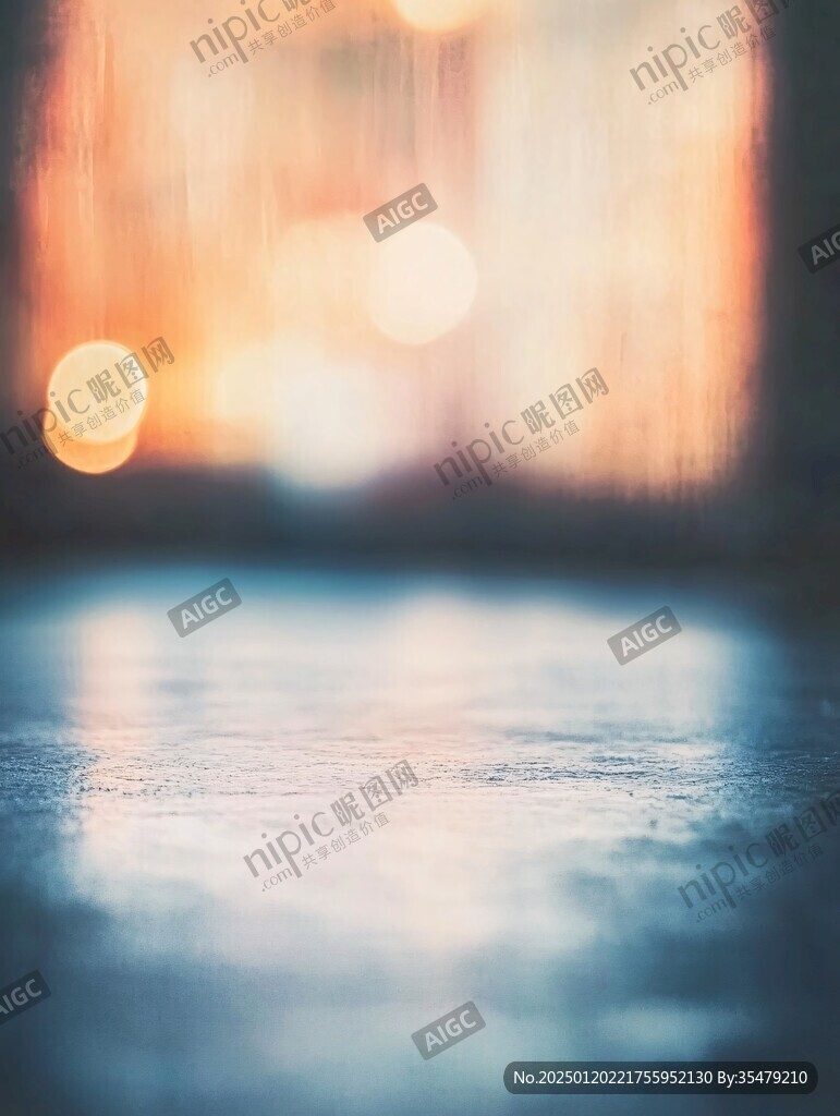 晨曦微光背景