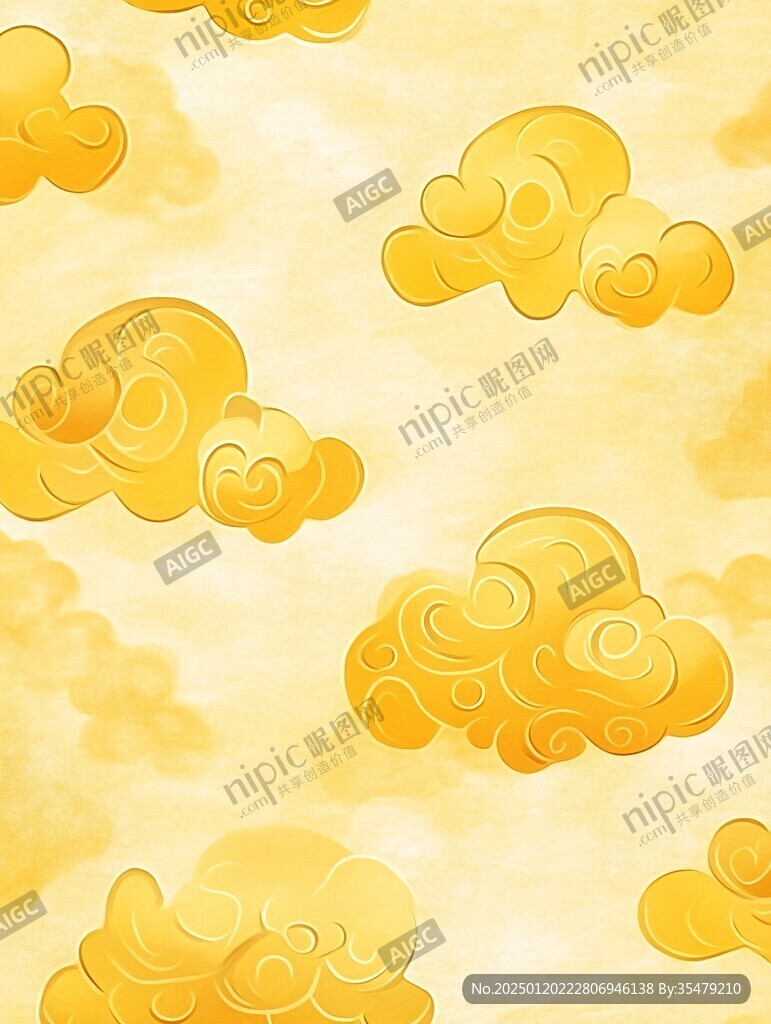 宋代云图高端云纹装饰