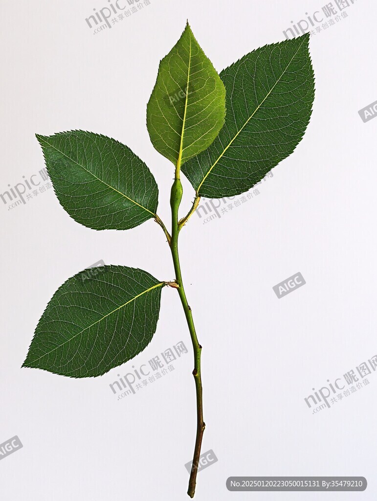 棚拍绿叶