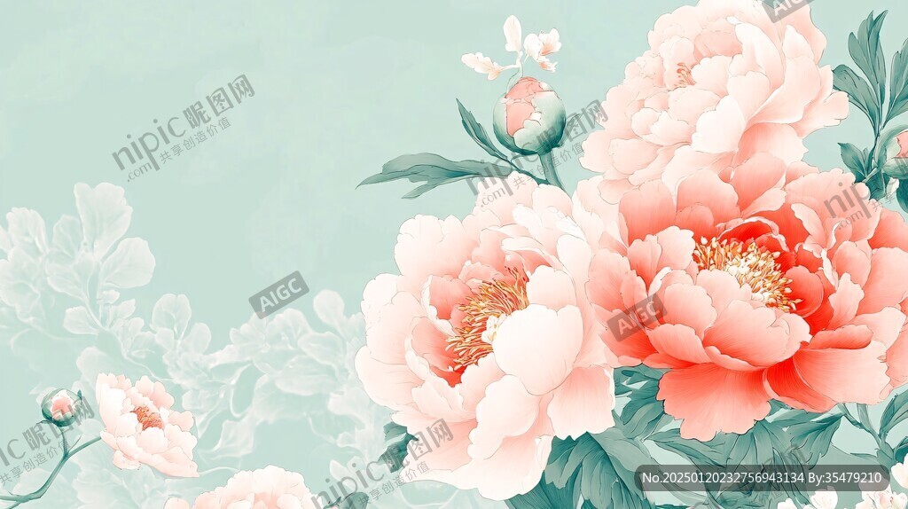 牡丹花壁纸