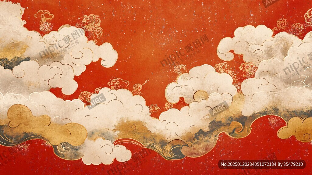 云纹插画
