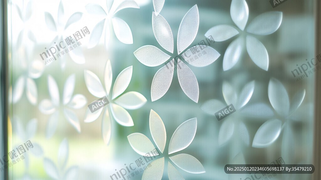 透光花玻璃