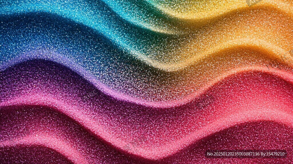 肌理彩色流体背景