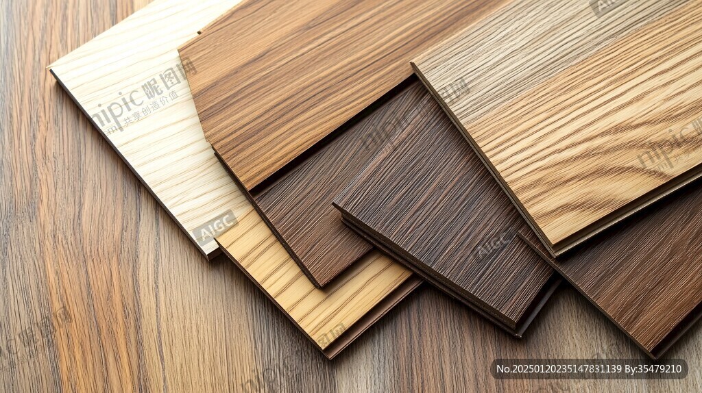 多种颜色木板木材