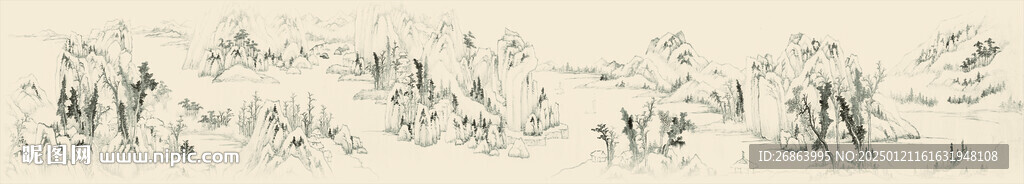 山水画