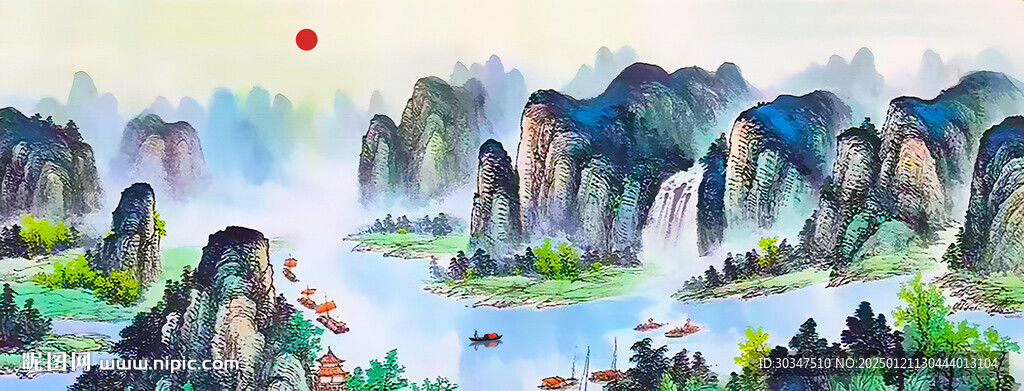 山水画