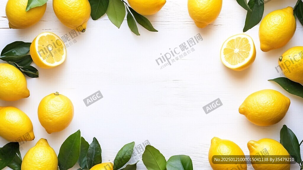 柠檬边框