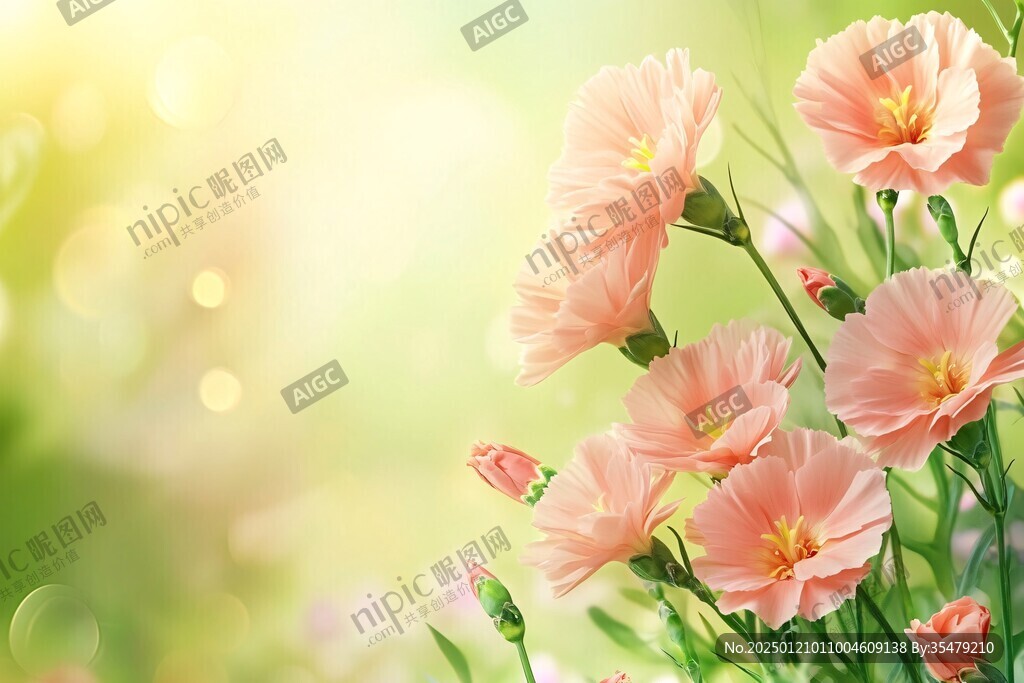 唯美花朵背景壁纸
