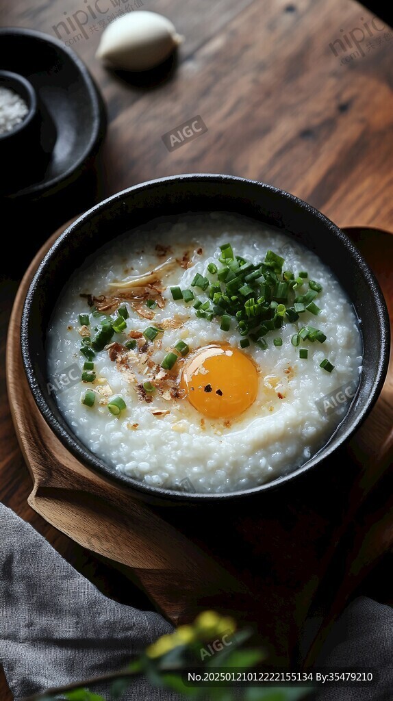 窝蛋粥
