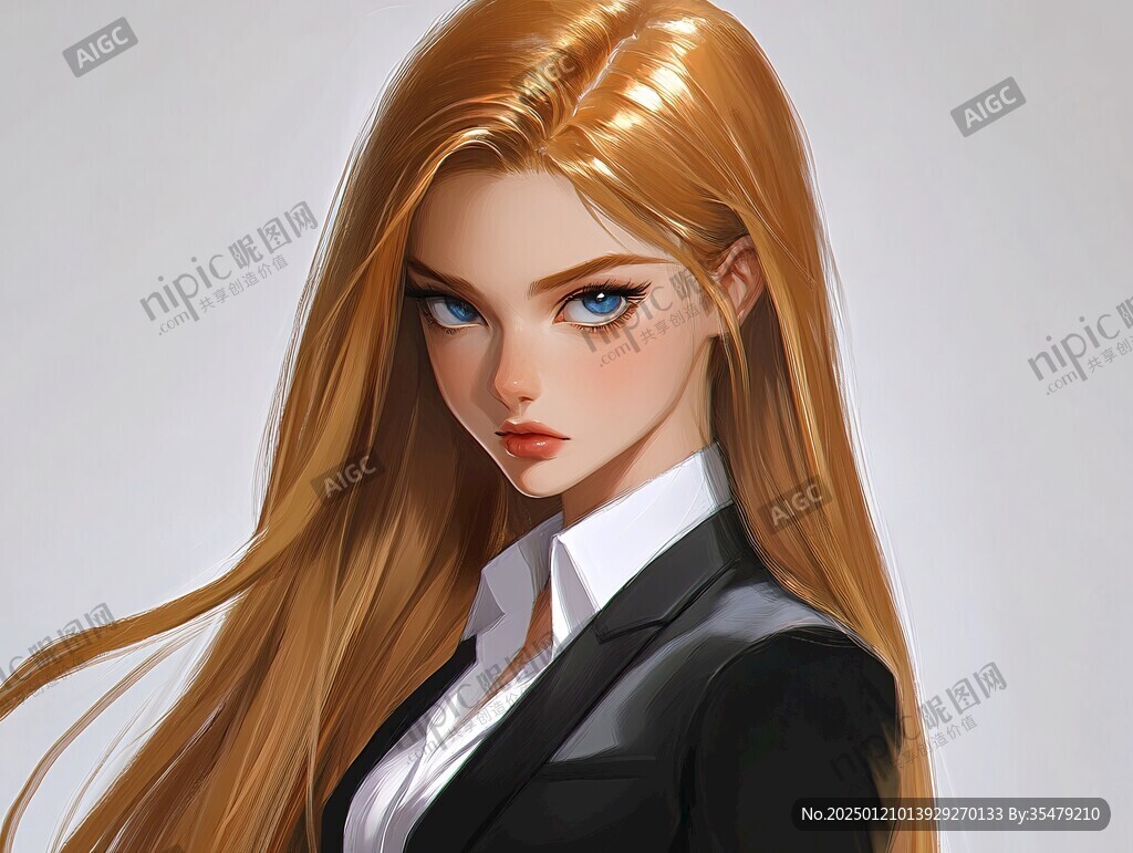 厚涂少女