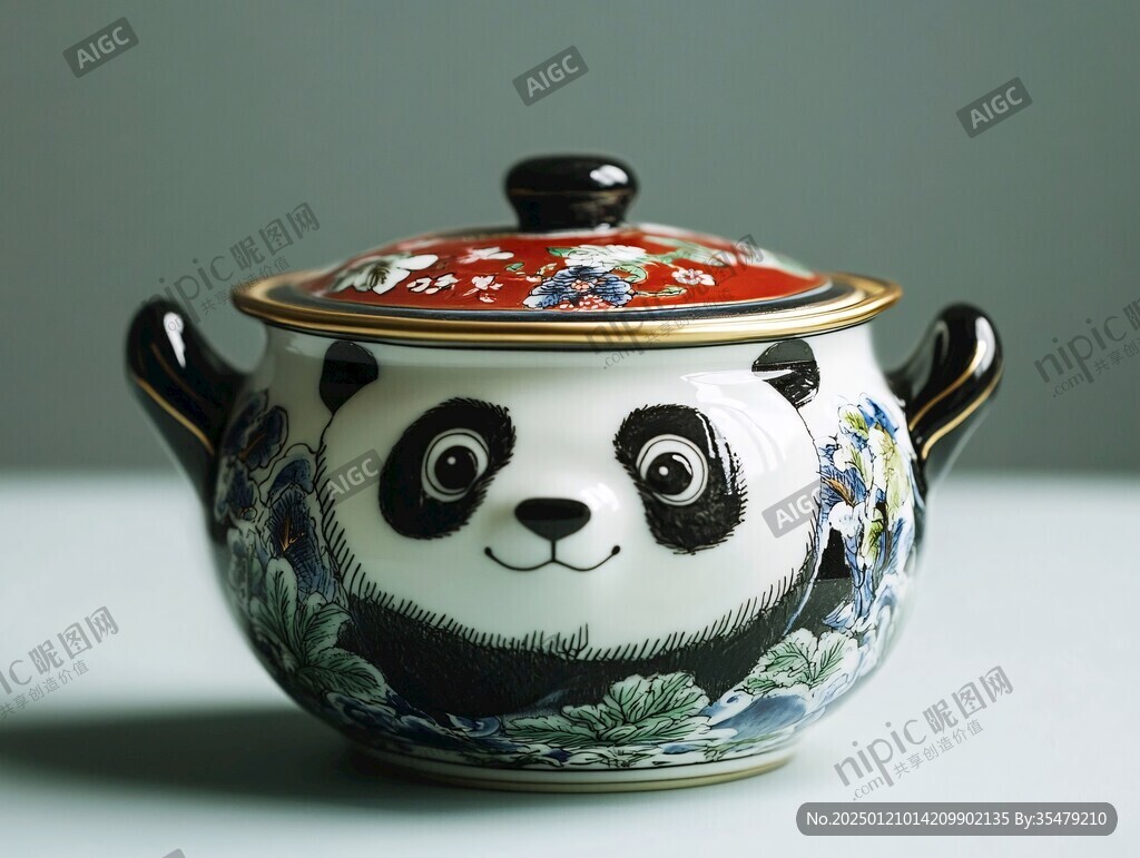熊猫手绘火锅