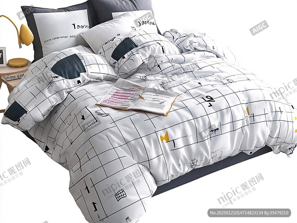 床单被套插画