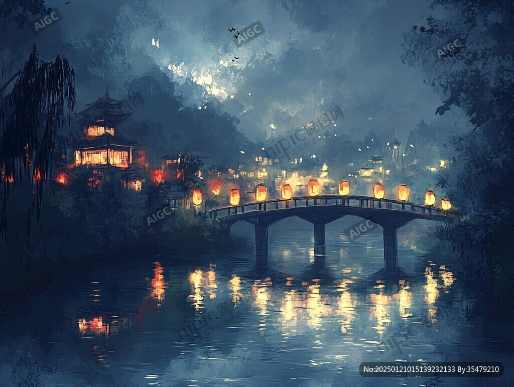 奈何桥插画