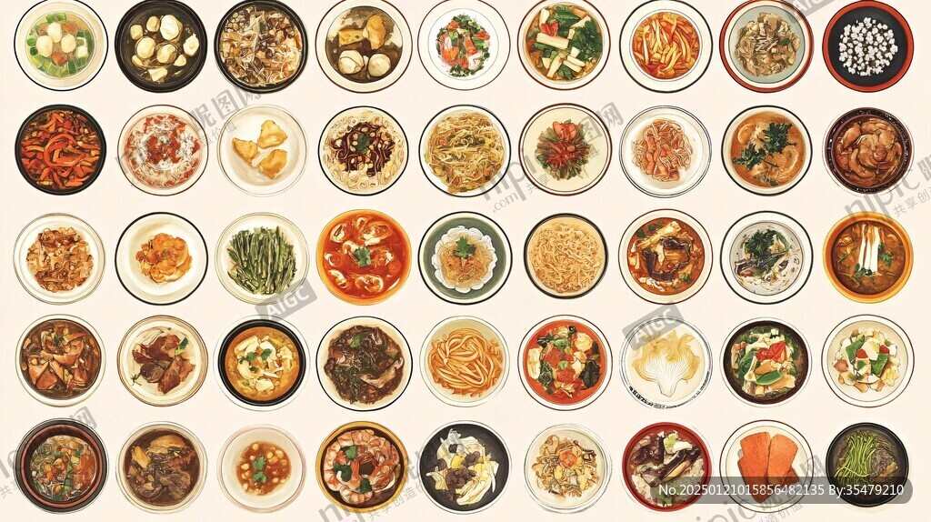 韩式美食素材