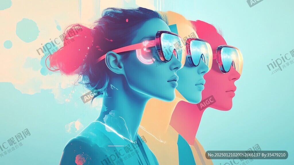 vr插画