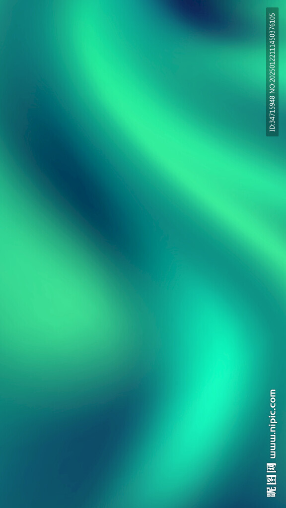 绿色发光抽象模糊矢量背景