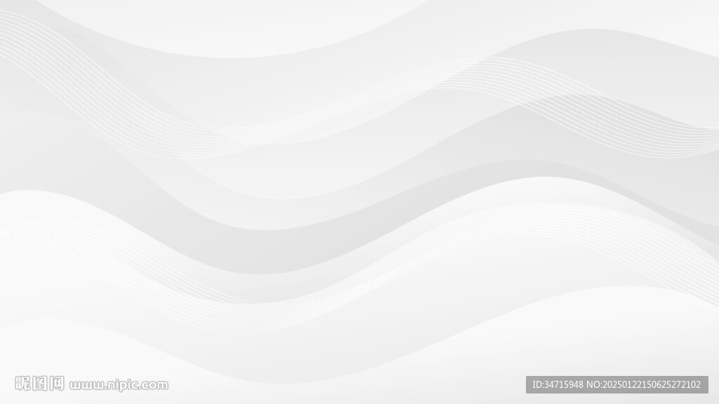 灰色渐变抽象波浪矢量背景