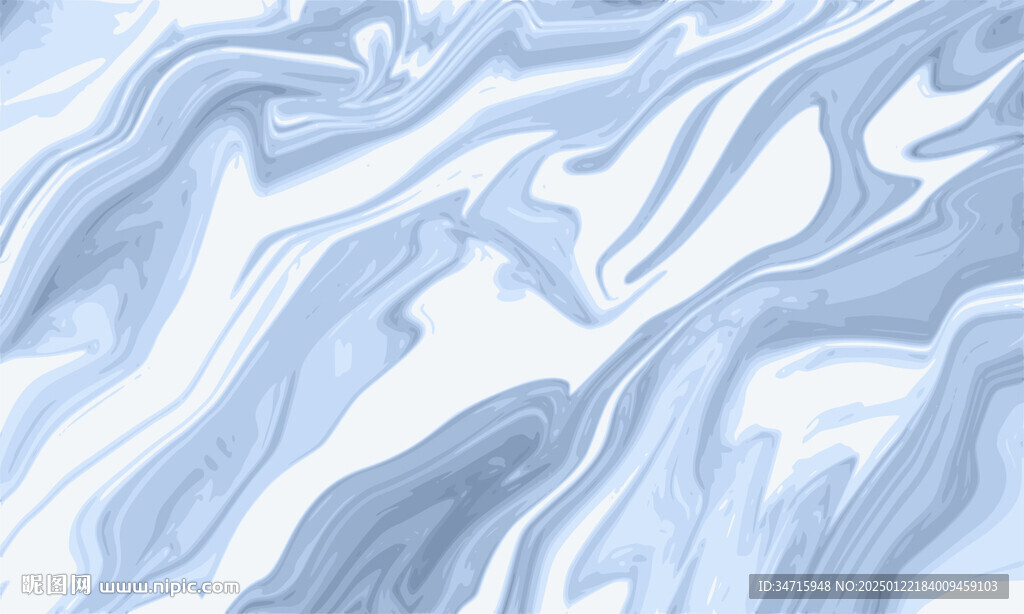 蓝色酸性流体矢量背景