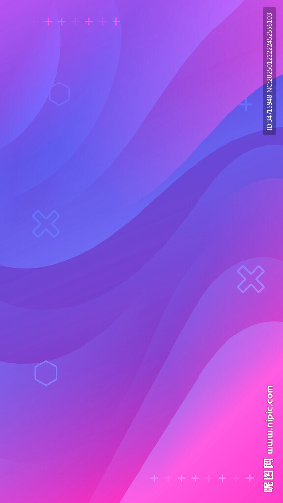 粉紫色渐变抽象矢量背景