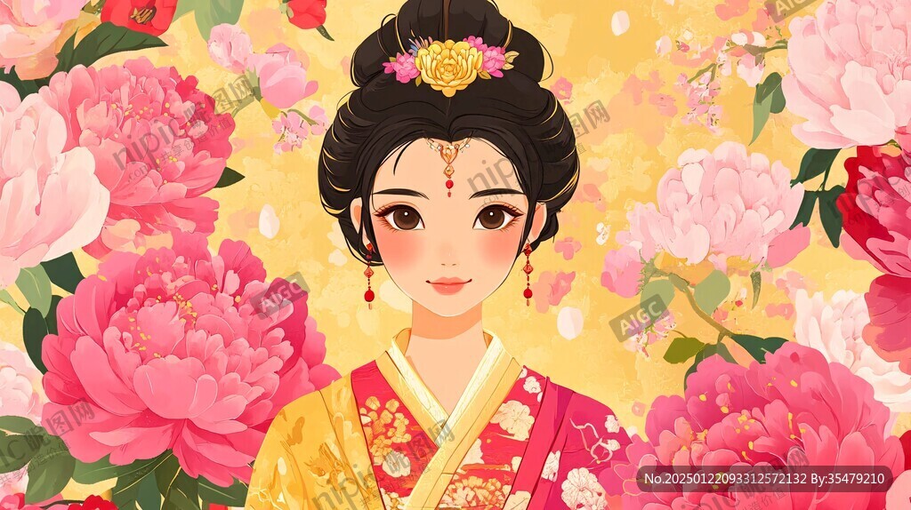 换装插画
