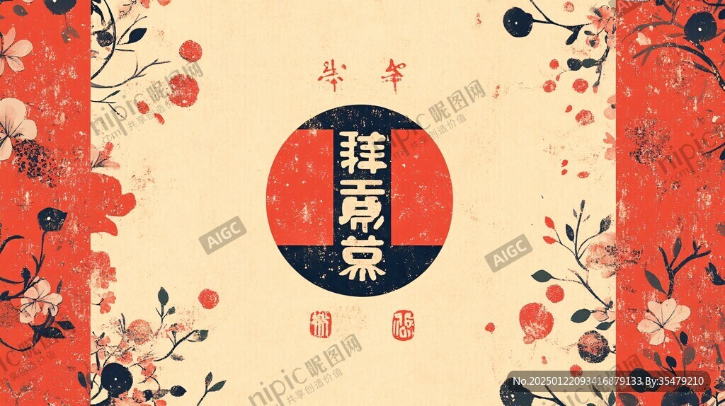 新中式私宴宴会主形象