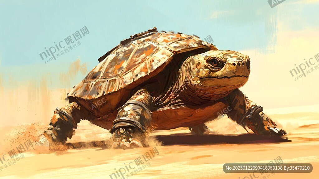 玄龟插画