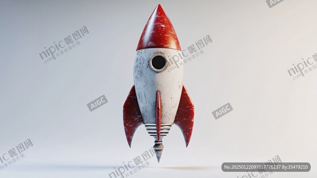 创意小箭头火箭
